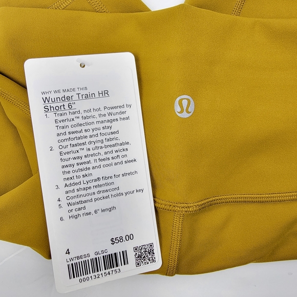 Lululemon Wunder Train High-Rise Short 6" - Picture 7 of 8